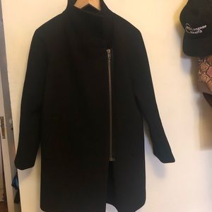 J. Crew Funnel Neck Cocoon Coat